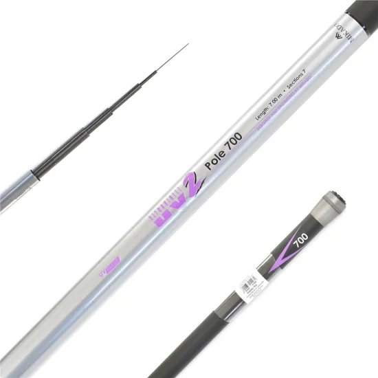 Wędka spławikowa, bezprzelotkowa Mikado Ultraviolet II Pole 7,00m-116941