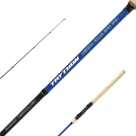 Wędka spinningowa Mikado Trython Medium Game Spin 2.40m 10-30g-117037