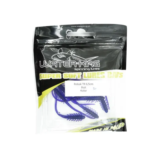 Przynęta Water King Robak TR 6,5cm 8 sztuk kolor 30