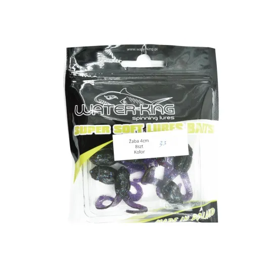 Przynęta Water King Żaba 4,0cm 8 sztuk kolor 33