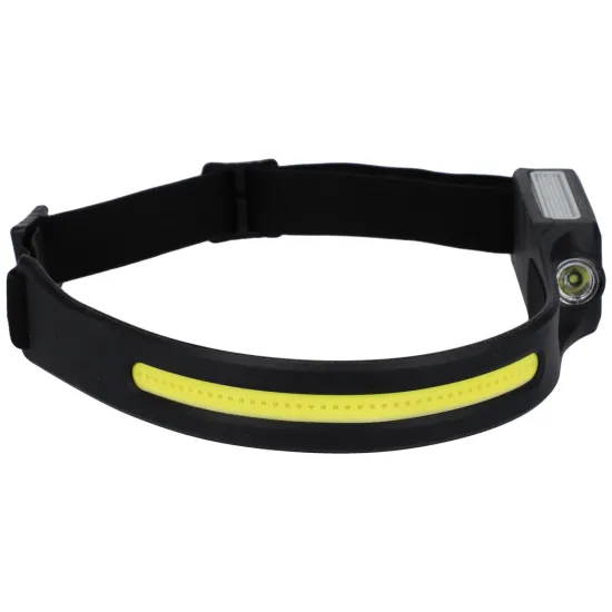 Latarka czołowa z paskiem LED Mikado 350 lumenów + czujnik ruchu-117285