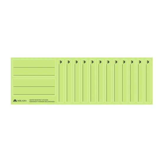Pudełko Mikado MF Rig Box na przypony zielone 10-12,5cm-117299