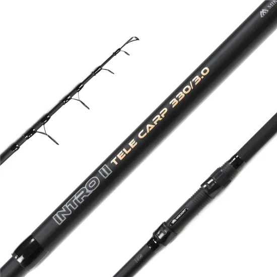 Wędka karpiowa, teleskopowa Mikado Intro II Tele Carp 3.30m 3.00lbs-117352