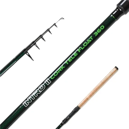 Wędka spławikowa, teleskopowa Mikado Intro II Cork Tele Float 3.60m -30g-117361