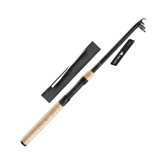 Wędka spinningowa, teleskopowa Mikado Sasori Heavy Tele Spin 2.10m 30-60g-117371