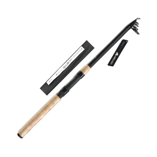 Wędka spinningowa, teleskopowa Mikado Sasori Power Tele Spin 2.40m 40-80g-117404