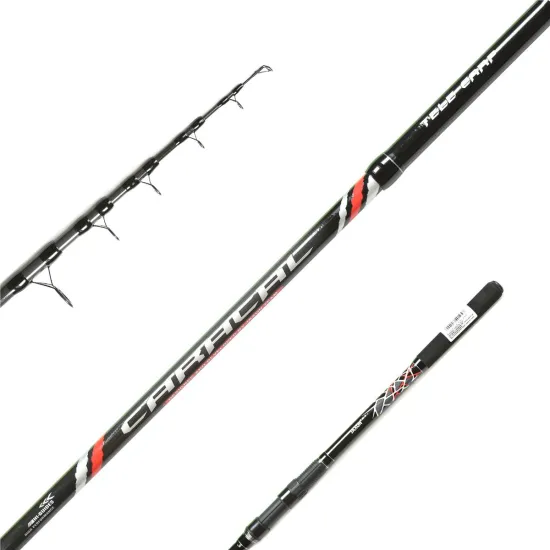 Wędka karpiowa, teleskopowa Jaxon Caracal Tele Carp 3.30m 3lb-117645