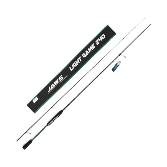 Wędka spinningowa, okoniowa Mikado Jaws Light Game 2.40m -10g-117808