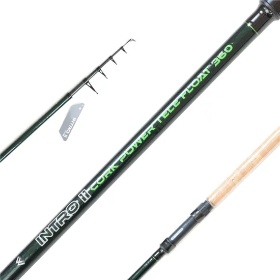 Wędka spławikowa, teleskopowa Mikado Intro II Cork Power Tele Float 3.60m -60g-117948