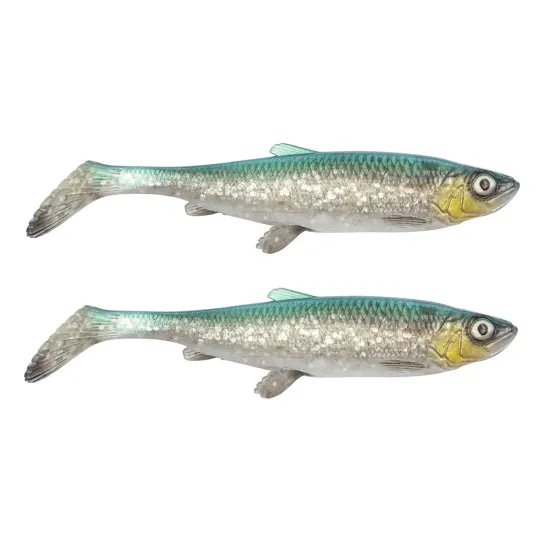 Przynęta ripper Savage Gear 3D Herring Shad V2 17,5cm/35g green silver 2 sztuki