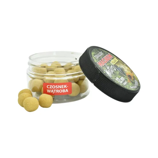 Przynęta Dragon Magnum Feeder Kulki Wafters czosnek-wątroba 12mm