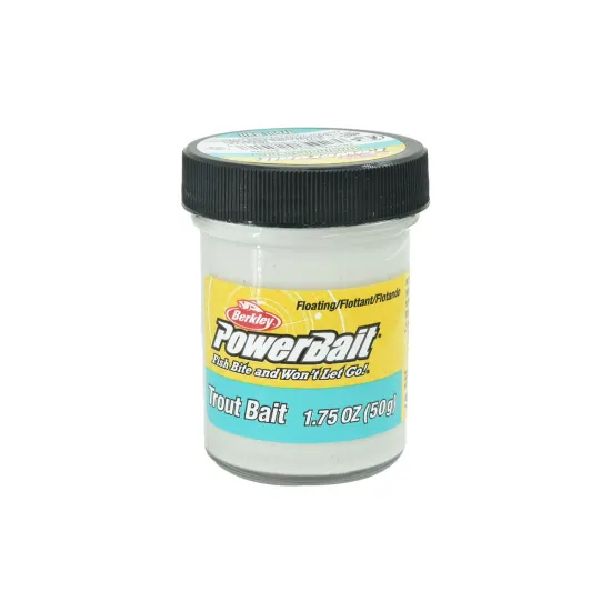 Ciasto Berkley Powerbait Trout Bait 50g marshmallow white