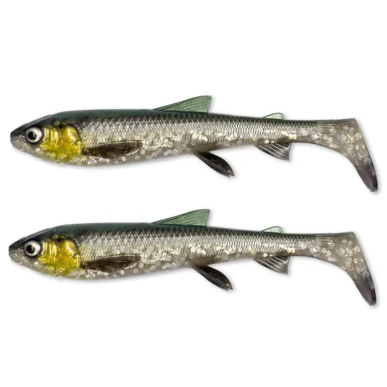 Przynęta ripper Savage Gear 3D Whitefish Shad 15cm/27g green silver 2 sztuki