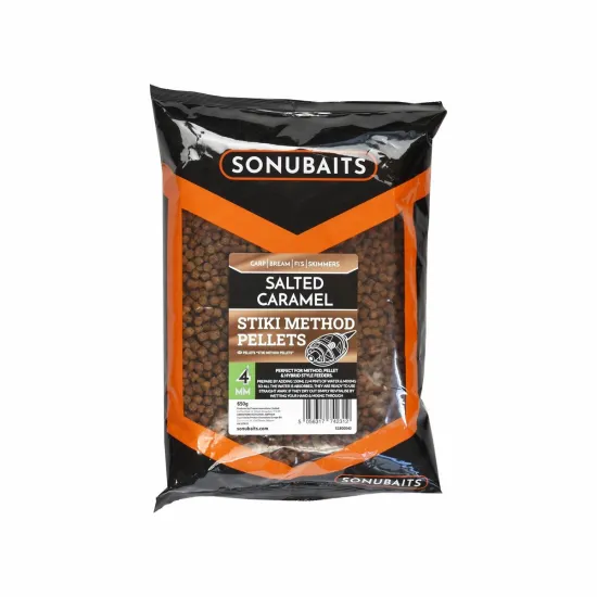 Pellet zanętowy Stiki Method Salted Caramel 4mm Sonubaits 650g
