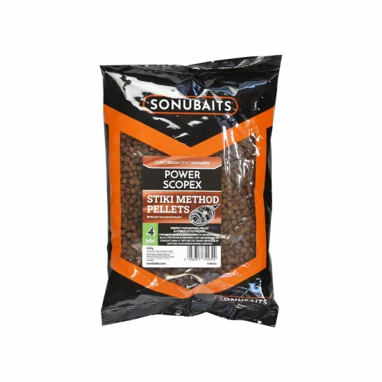 Pellet zanętowy Stiki Method Power Scopex 4mm Sonubaits 650g