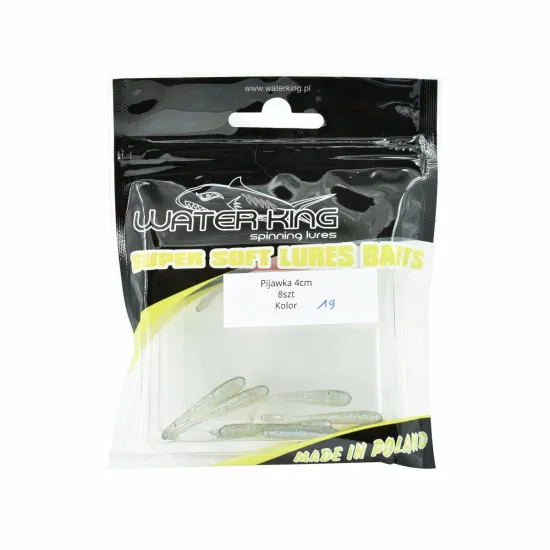 Przynęta Water King Pijawka 4,0cm 8 sztuk kolor 19