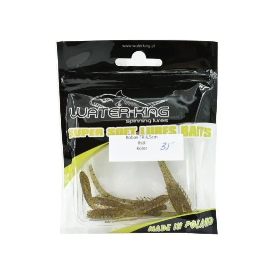 Przynęta Water King Robak TR 6,5cm 8 sztuk kolor 35