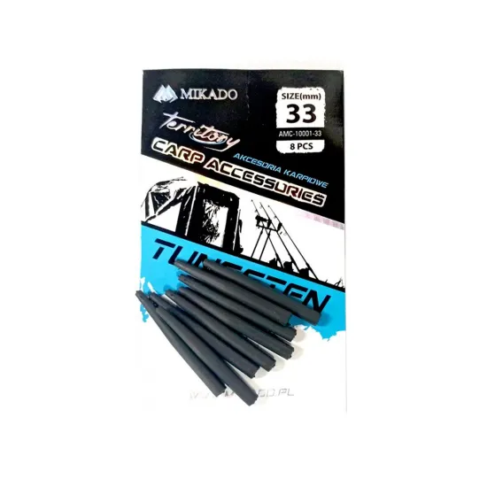 Gumka antysplątaniowa, tuleja dociążona Mikado 33mm 8 sztuk