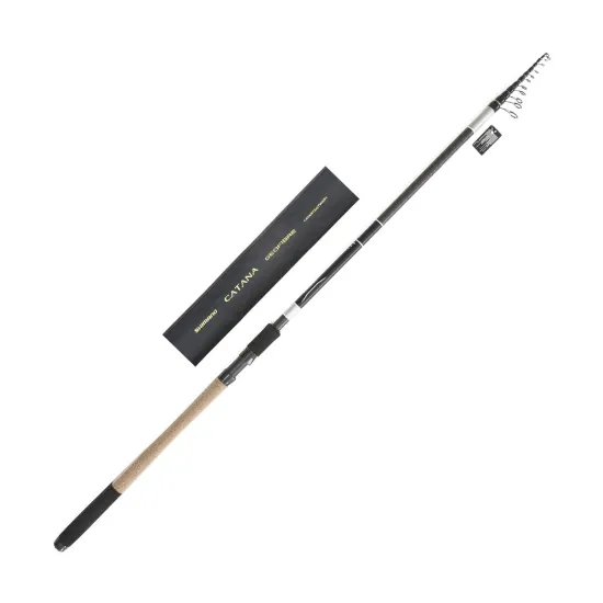 Wędka teleskopowa uniwersalna Shimano Catana AR TEGT Wrap 4.20m 20-60g-119042