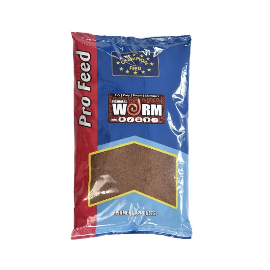Zanęta wędkarska na leszcza, karpia Champion Feed Fishmeal Worm 2kg
