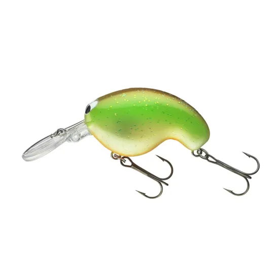 Wobler Daiwa PX Chibi Fuku Fuku Crank 4.1cm/6.5g special chartreuse
