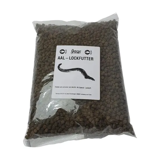Pellet zanętowy, granulat na węgorza Aal Lockfutter Sensas 700g