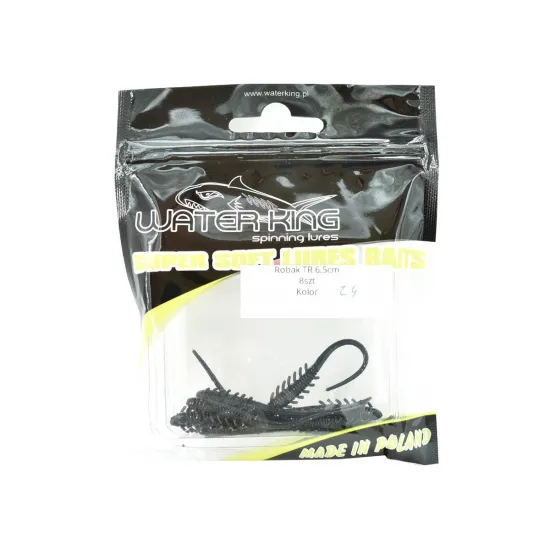 Przynęta Water King Robak TR 6,5cm 8 sztuk kolor 24