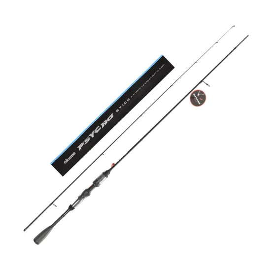 Wędka spinningowa Okuma Psycho Stick 1.98m 0,5-3,5g Solid Tip-119293