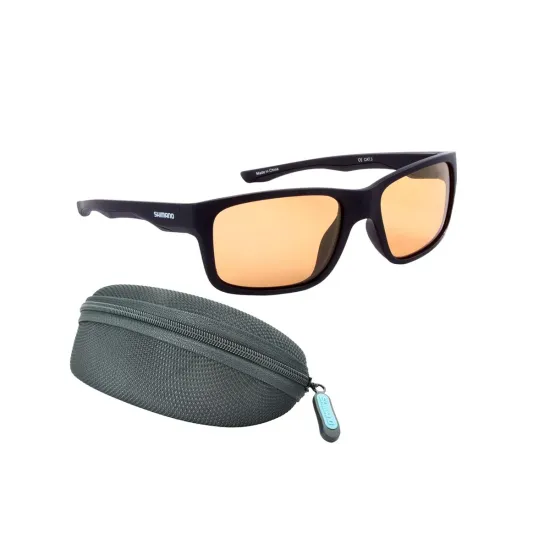 Okulary polaryzacyjne Matte Black & Yellow Shimano