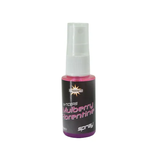 Aromat wędkarski do przynęt haczykowych Spray N-Ticers Bait Mulberry Florentine Dynamite Baits 30ml