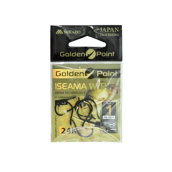 Haki Mikado Golden Point Iseama W/R rozmiar 1 op.10szt GB