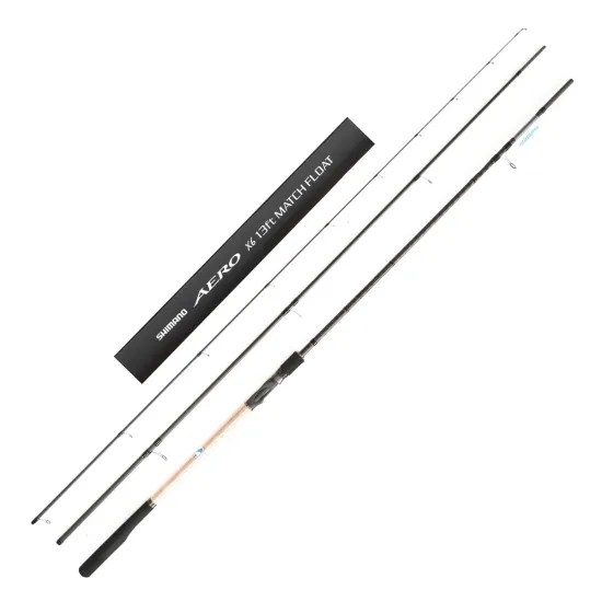 Wędka spławikowa Shimano Aero X6 Match Float 3.96m -15g 3-częściowa-119591