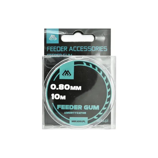 Amortyzator Feeder Gum Mikado 0,80mm 10m