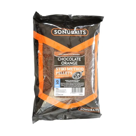 Pellet zanętowy Stiki Method Chocolate Orange 2mm Sonubaits 650g