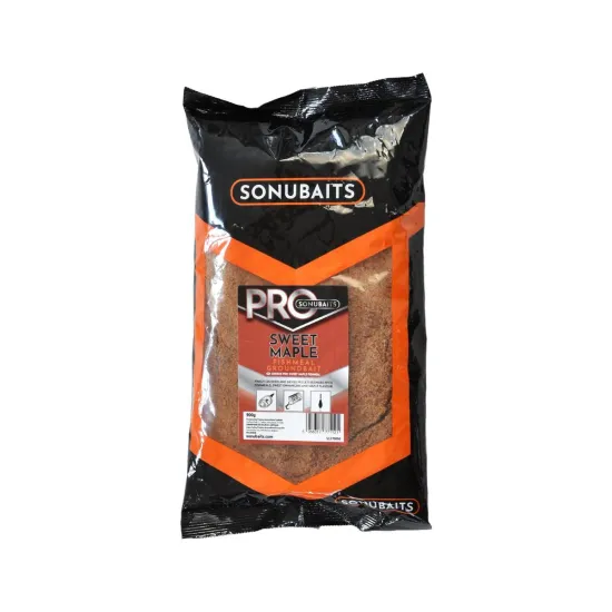 Zanęta wędkarska Sonubaits Pro Sweet Maple Fishmeal Groundbait 0,9kg