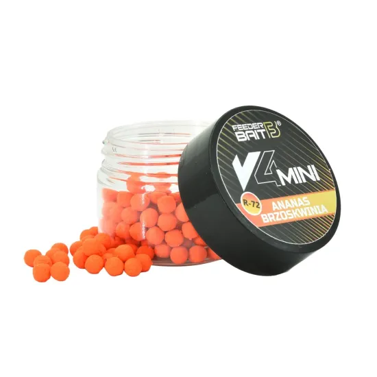 Przynęta V4 Mini Feeder Bait R-72 Ananas & Brzoskwinia 4mm