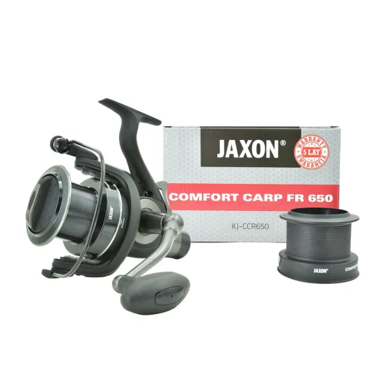 Kołowrotek karpiowy z wolnym biegiem Jaxon Comfort Carp FR 650 8 łożysk-120320