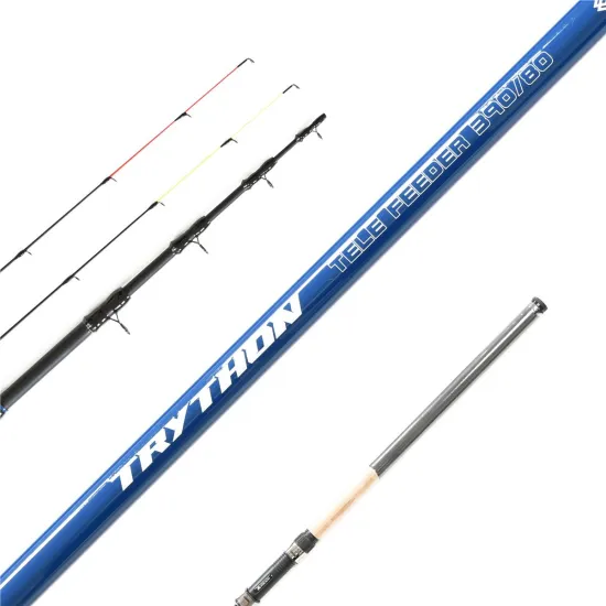 Wędka feederowa Mikado Trython Tele Feeder 3.90m -80g-120598