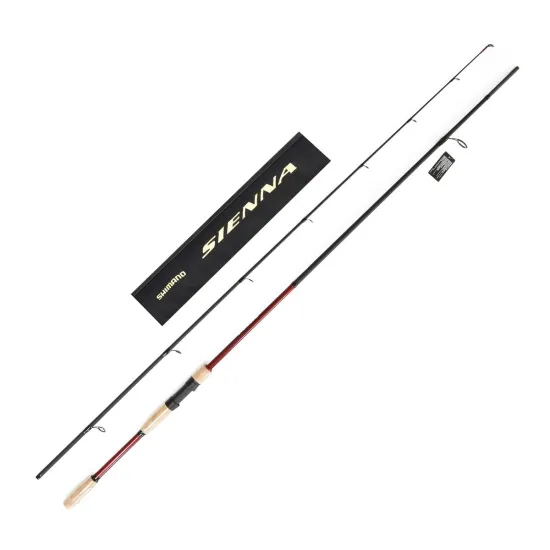 Wędka spinningowa Shimano Sienna Spinning 2.41m 10-35g korkowa rękojeść-120651