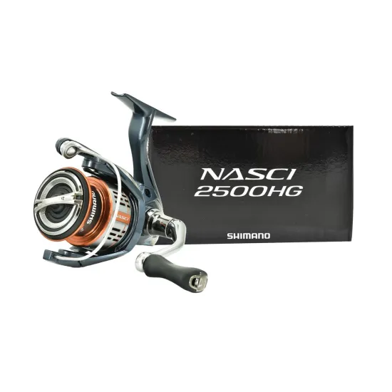 Kołowrotek spinningowy Shimano Nasci FD 2500 HG 6 łożysk-120802