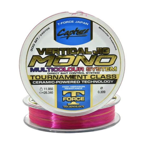 Żyłka spinningowa Trabucco Rapture Vertical Jig Mono 0.309mm 300m