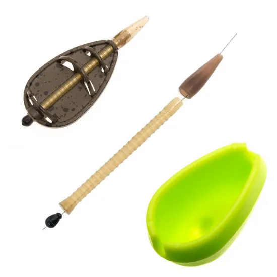 Zestaw 2x koszyk zanętowy 40g + forma + 5 łączników Alan QRS+ Jaxon