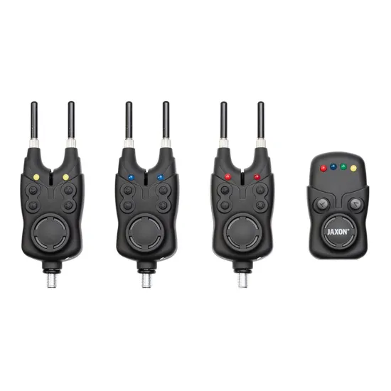 Zestaw sygnalizatorów Jaxon XTR Carp Flex VT 3 sygnalizatory + 1 centralka