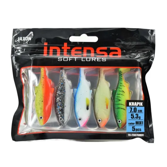 Przynęta Jaxon Intensa TG-ITA mix kolorów 7cm 5 sztuk