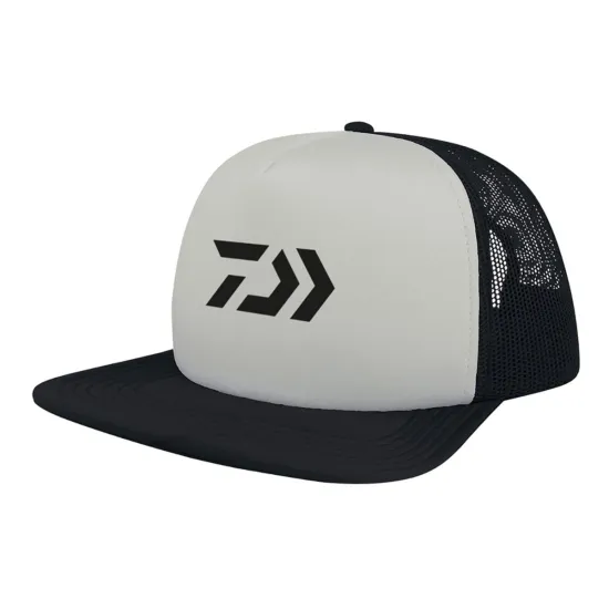 Czapka z daszkiem D-Vec Cap biała/czarna Daiwa