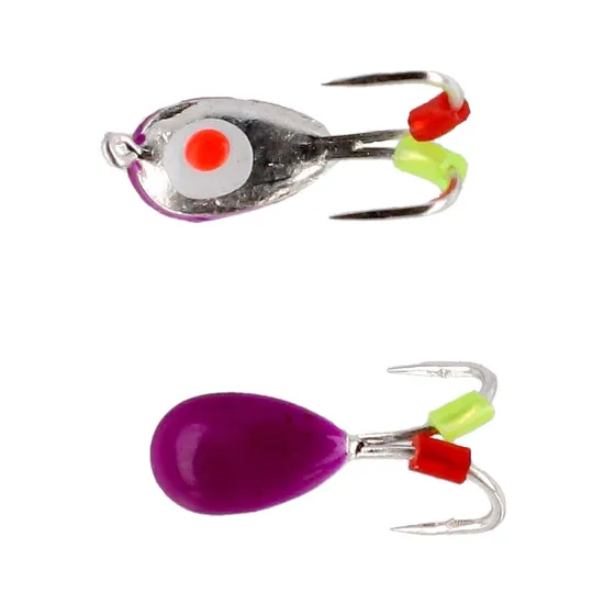 Przynęta Żuczek Mikado Ice Bug 9.5mm fioletowy, srebrny 1 sztuka