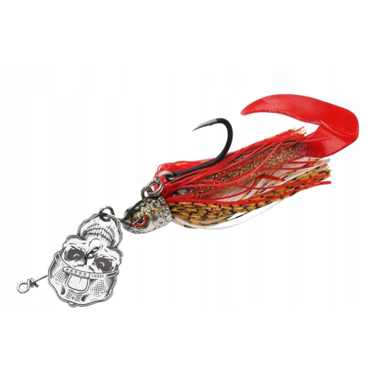 Przynęta sumowa Madcat Skull Blade Jig XL 18cm 55g #7/0 sinking salt n pepper