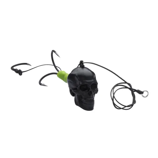 Główka jigowa, sumowa MadCat Skull Worm Jig 200g 3/0+7/0