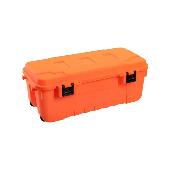 Skrzynia transportowa Plano Sportsman's Trunk blaze orange 95,9x46,4x35,6cm solidna i pojemna