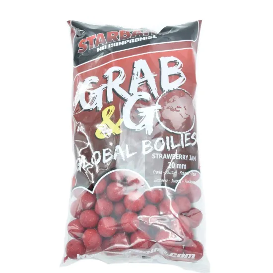 Kulki zanętowe Grab&Go Global Straw.Jam 20mm StarBaits 800g